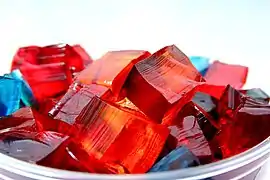 Jello cubes