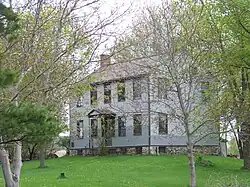 The Jethro Wood House in Poplar Ridge