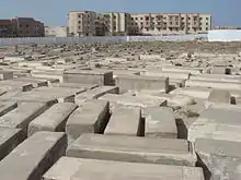 Jewish cemetery in Essaouira.