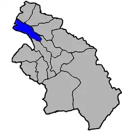 Location of Zhubei