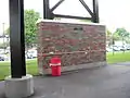 The beams of Patterson Stadium are made of brick from historic Parkway Field