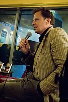 Joe Boyd at the presentation of his book "White Bicycles" in the Ancienne Belgique Café in Brussels, Belgium.