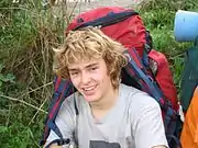 McManners on a DofE trip, 2009