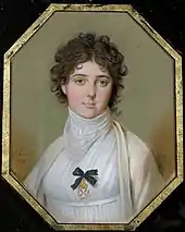 Pastel by Johann Heinrich Schmidt, c. 1800, owned by Nelson