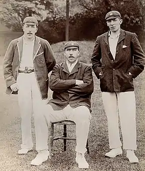 Left-right: John, Billy and George Gunn c. 1904