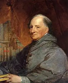 Half-length portrait of Archbishop John Carroll