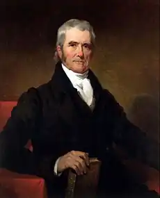 Chief Justice of the United StatesJohn Marshall (Declined to Contest)