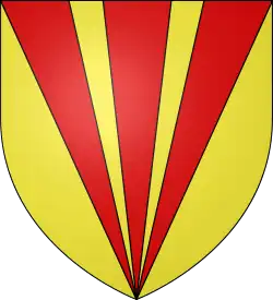 Coat of arms of Brechin, based on the arms of Henry, Lord of Brechin