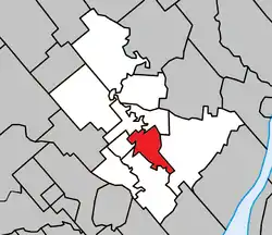 Location within Joliette RCM.