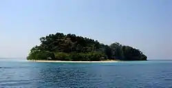 Jolly Buoy Island, one of the 20 islands in the national park.