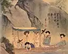 Shin Yun-bok (1758–?), A Boat Ride, 1805, Gansong Art Gallery.