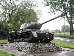 IS-2 tank monument