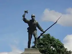 Juan Santamaría statue, built in 1887