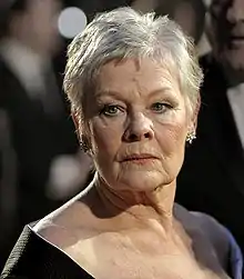 Photo of Judi Dench at the 2007 British Academy Film Awards