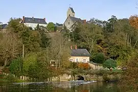 A general view of Juigné-sur-Sarthe