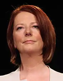 photograph of Gillard