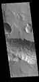 Hanging valleys in Aram Chaos, as seen by HiRISE under HiWish program