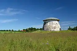 Former windmill on village territory