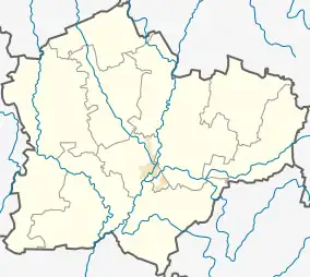 Simoniškiai is located in Kėdainiai District Municipality