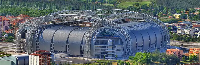 Kadir Has Stadium in Kayseri