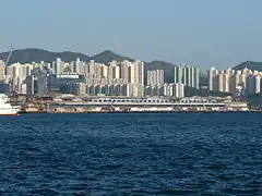 Kai Tak Cruise Terminal under construction in Dec 2012