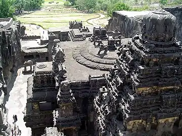 Kailash Temple in Ellora Caves