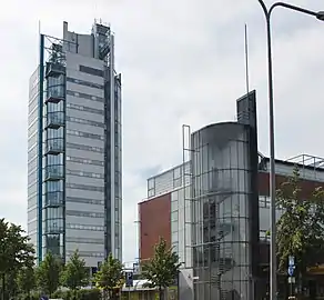 Itäkeskuksen maamerkki (82 m) is the 4th highest housed building in Finland and the 3rd highest building in Helsinki.