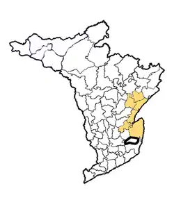 Kakinada revenue division in Kakinada district