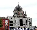 Rebuilding of New Synagogue, in August 2018