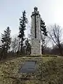 Memorial to murdered prisoners of the local branch of the Nazi German Gross-Rosen concentration camp