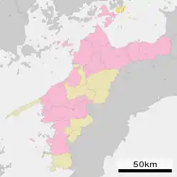 Location of Kamijima