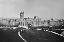 The hospital in 1893