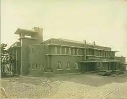 The first Kantei (The Office and Residence of Japanese Prime Minister) at its completion, March 1929