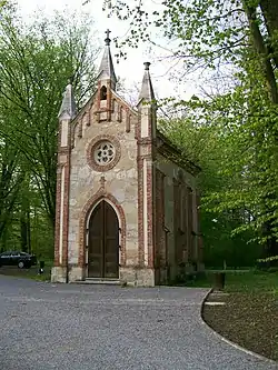 Neo-gothic chapel built in 1855