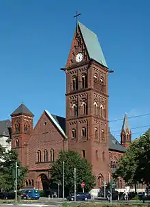 Protestant Capernaum Church on Seestraße