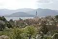 Kapiri village with Lake Bafa in the background