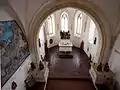 Interior of the chapel