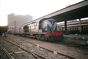 A train of Karachi Circular Railway