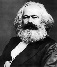 Image 11Karl Marx and his theory of Communism, developed with Friedrich Engels, proved to be one of the most influential political ideologies of the 20th century. (from History of political thought)