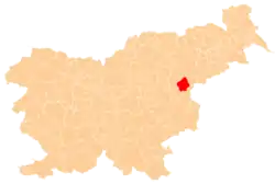 Location of the Municipality of Šmarje pri Jelšah in Slovenia