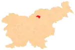 Location of the Municipality of Šoštanj in Slovenia