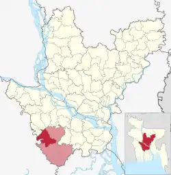 Location of Kashiani