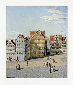 Marstaellerplatz in Kassel (1844)