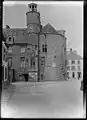 the Castle's keep, from Rue Kereon, 1921.