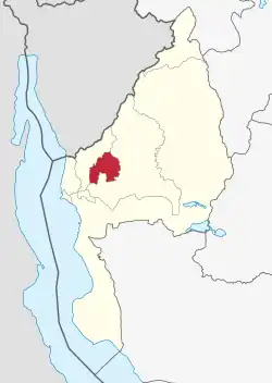 Location of Kasulu Town in Kigoma Region