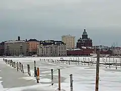 A view from the northern shore of Katajanokka.