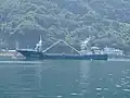 Katsuo fishing ship (カツオ船) in Heda Bay.