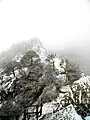 Stone walls near Chilbulbong Peak in Gayasan (2)