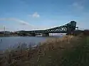 Keadby Bridge from upstream east bank