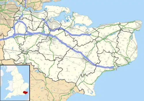 Martin is located in Kent